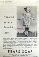PEARS SOAP 'Skipping Rope Girl' Original 1944 WW2 ADVERT: 688-100