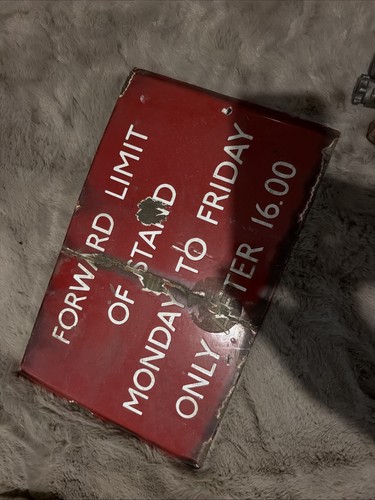 Old bus sign - bus,