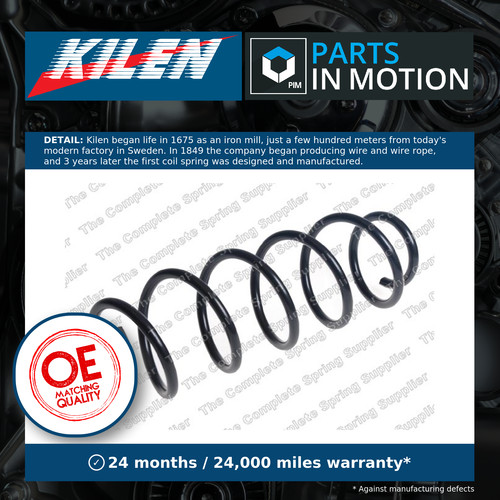 Coil springs - 2x, (pair
