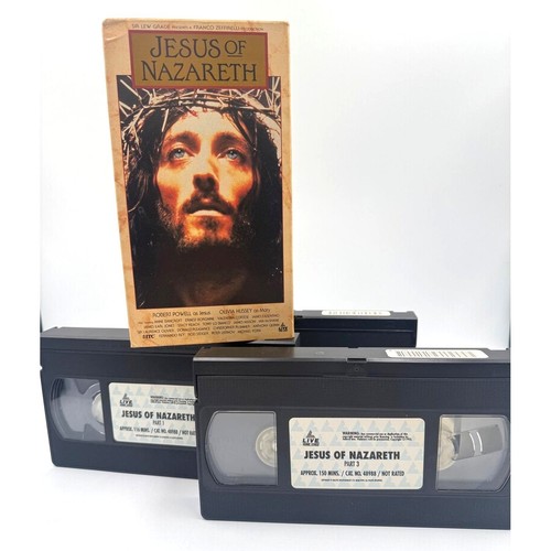 Jesus nazareth vhs box set - box,