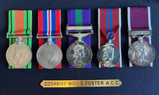 General Service Medal Canal Zone & LSGC Cameron Higlanders