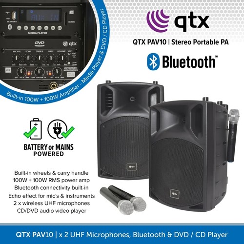 Qtx pav10 portable - portable, 2