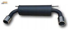 Exhaust Silencer Back Box for