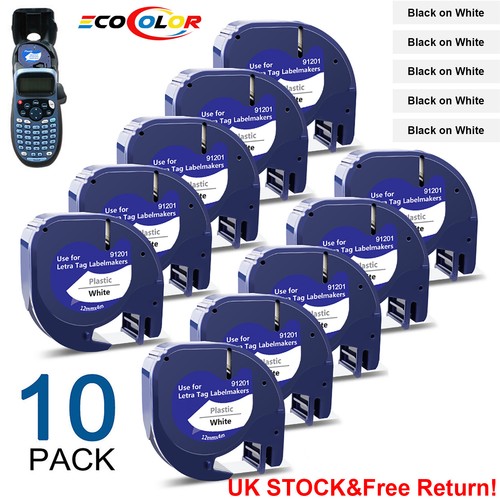 10pk dymo letratag refill - 10pk,