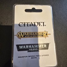 Inquisitor with Inferno Pistol