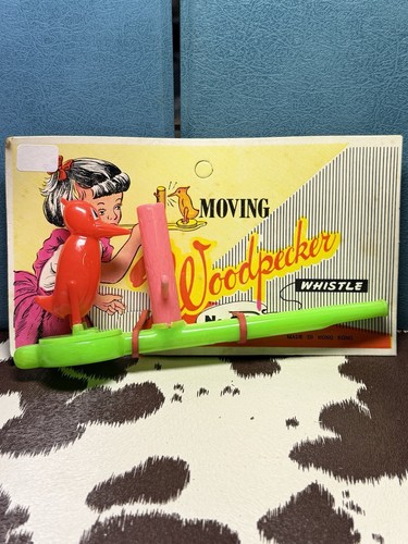 Vintage moving woodpecker - vintage,