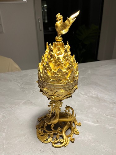 Baekje gilt bronze incense - baekje,