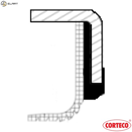 Shaft seal crankshaft - shaft,