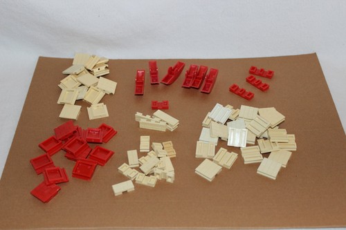 Bayko building set parts red - bayko,