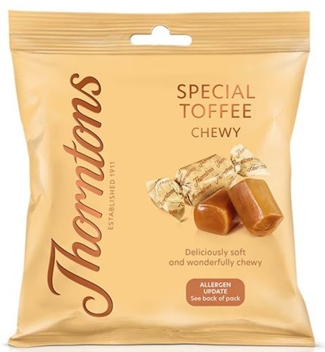 Thorntons toffee fudge - thorntons, &