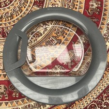 Hotpoint tumble dryer door complete with hinge/catch