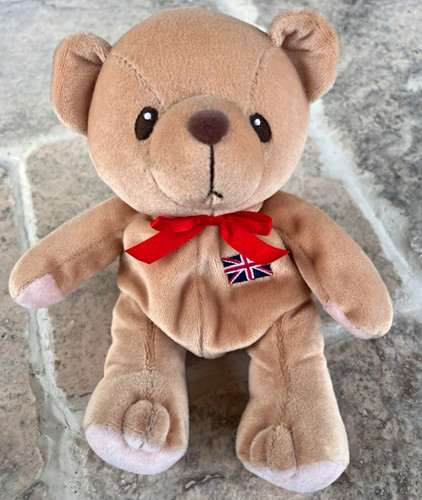 Beige plush teddy - plush,