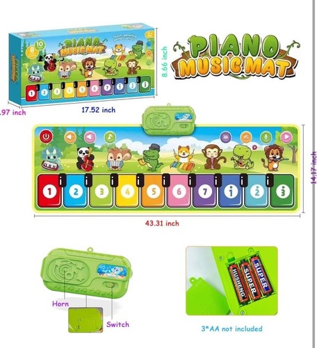 Kids piano mat - kids, toys
