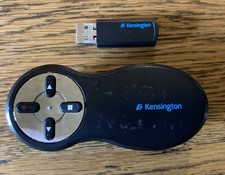 Kensington Wireless Powerpoint Presentation Clicker with Red Laser Pointer USB 