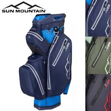 SUN MOUNTAIN H2NO STAFF 14-WAY WATERPROOF GOLF CART TROLLEY BAG / NEW 2025 MODEL