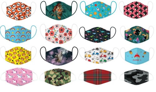 Face mask reusable washable - face,