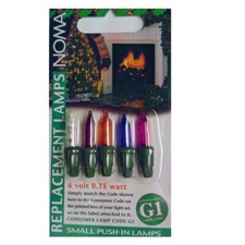 Spare Bulbs and Fuse for Christmas Fairy Lights G1 by Noma