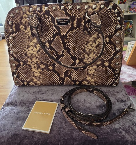 Michael kors handbag python - michael,