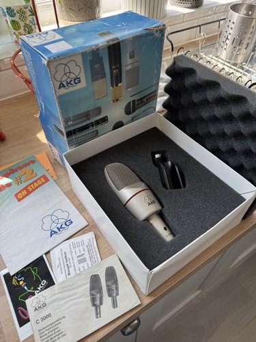 Akg c3000 condenser microphone - c3000,