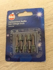 B&Q replacement bulbs low voltage bulb 2.4V 0.5W red