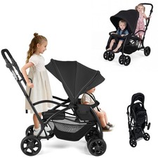 Costway foldable twin - foldable, tandem