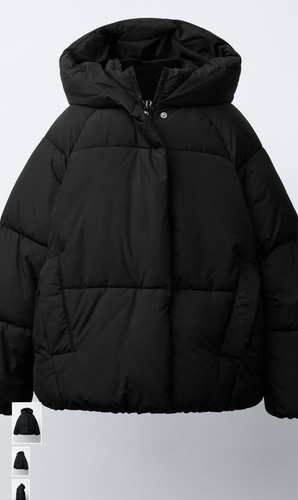 Zara water repellent puffer - zara,