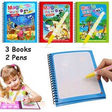 3X Magic Water Coloring Books