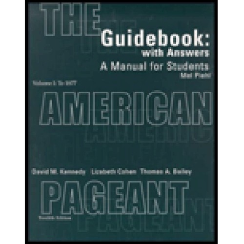 Guidebook with answers a - with, answers: