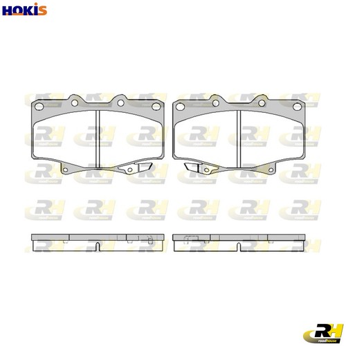 Brake pad set disc - pad,
