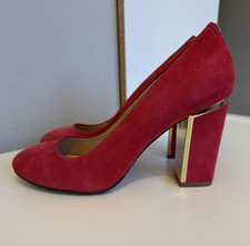 FAITH RASPBERRY PINK SUEDE