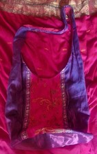 Pink purple brocade cloth - pink,