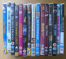Feature Films etc - Miscellaneous collection of 15 x used DVDs.