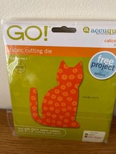 Accuquilt go & baby cutting die Calico Cat