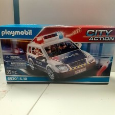 Playmobil City Action Police Car With Light And Sound 6920 Damaged Box Brand New