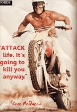 STEVE McQUEEN "QUOTE" ATTACK