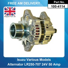 Alternator For Isuzu LR250-707 8980298872 8980750260 24V 50 Amp