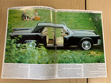 1964 Ford Lincoln Continental,  Sales Catalogue,  26 pages .
