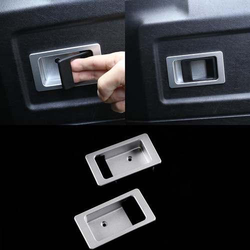 Aluminum interior door bowl - 2*aluminum,