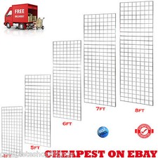 Gridwall Display Panel Chrome