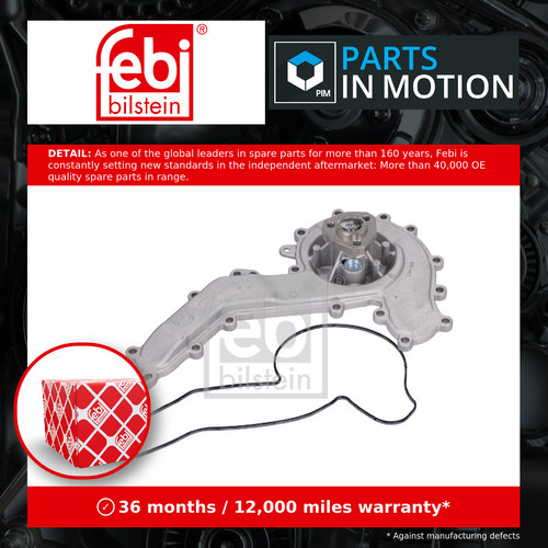 Water pump 184562 - water, coolant