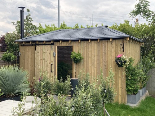 Graded timber outbuildings - timber, &
