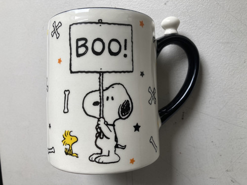 Large snoopy halloween boo - large, 'boo!'
