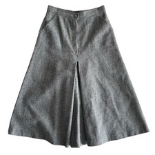 Vintage 1970s Wide Leg Wool