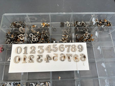 Police Epaulettes Numbers x 6