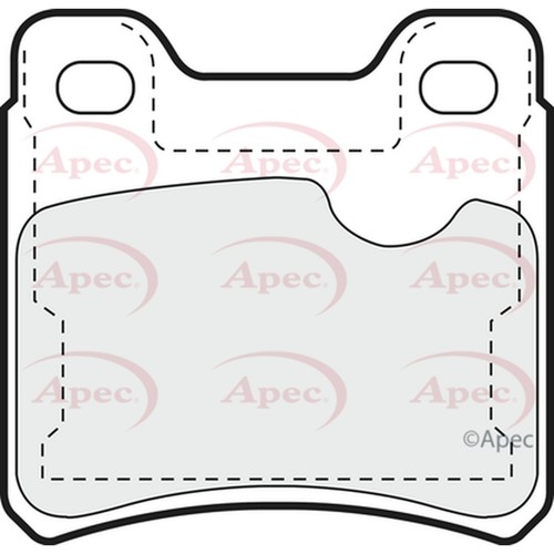 Brake pads set - pads, vauxhall