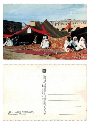 Vintage postcard morocco - postcard,