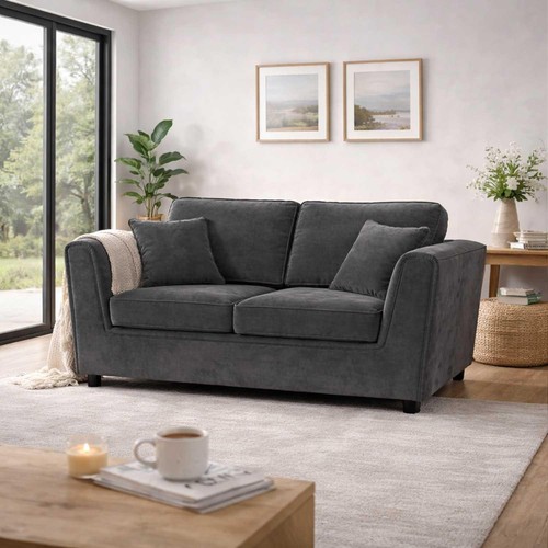 Charcoal grey fabric - charcoal, 3