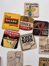 Vintage Beer Mats 1950s 60’s