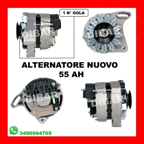 New alternator 55ah fiat - alternator,