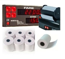 AQUILA, CABCARD, HALDA, HALE, TAXITRONIC, MATTIG, SHERRIFF 20 TAXI METER  ROLLS